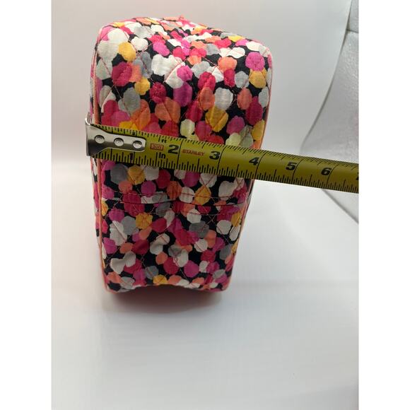 Vera Bradley Quilted Floral Lunch Bag | Insulated Lunch Tote Pink Multi - Picture 7 of 10